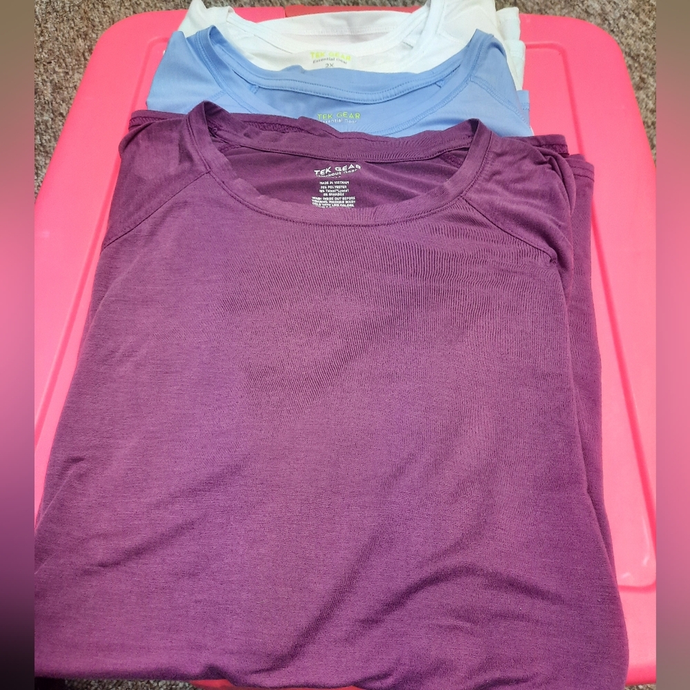 Bundle Of 3 Tek Gear T-Shirts
